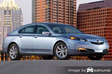 Insurance rates Acura TL in New Orleans