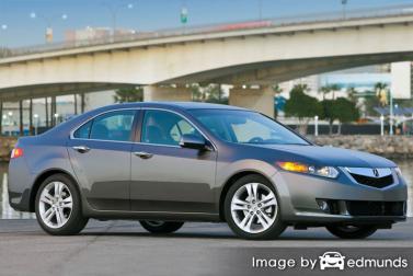 Insurance quote for Acura TSX in New Orleans