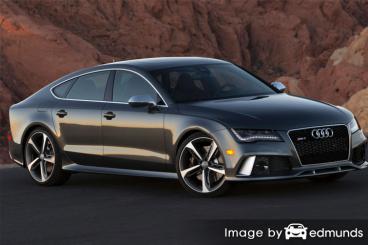 Insurance quote for Audi RS7 in New Orleans
