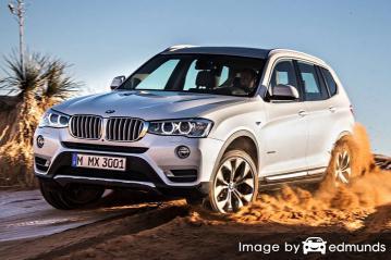 Insurance quote for BMW X3 in New Orleans