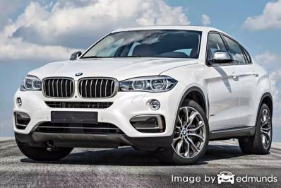 Insurance rates BMW X6 in New Orleans