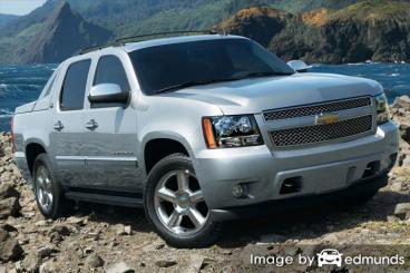 Insurance rates Chevy Avalanche in New Orleans