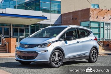 Insurance rates Chevy Bolt EV in New Orleans