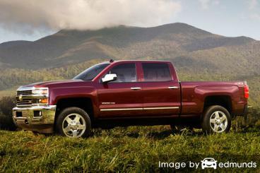 Insurance quote for Chevy Silverado 2500HD in New Orleans