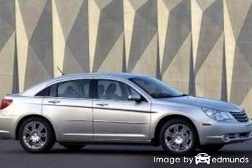 Insurance rates Chrysler Sebring in New Orleans