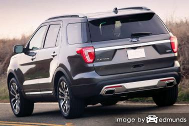 Insurance quote for Ford Explorer in New Orleans