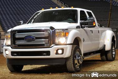 Insurance rates Ford F-350 in New Orleans