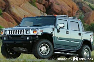 Insurance rates Hummer H2 SUT in New Orleans