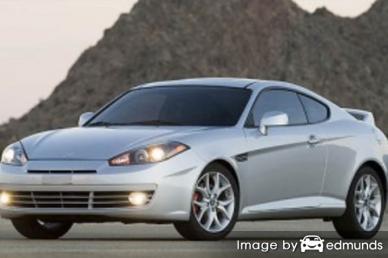 Insurance rates Hyundai Tiburon in New Orleans