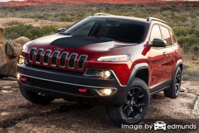 Insurance rates Jeep Cherokee in New Orleans
