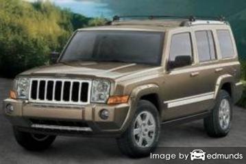 Insurance quote for Jeep Commander in New Orleans