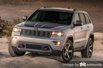 Insurance rates Jeep Grand Cherokee in New Orleans