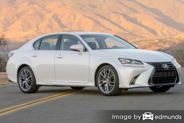 Insurance rates Lexus GS 350 in New Orleans
