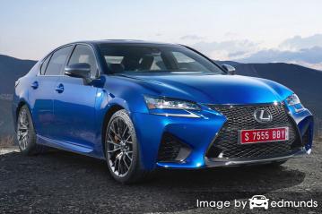 Insurance rates Lexus GS F in New Orleans
