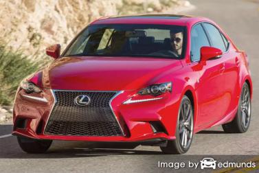 Insurance rates Lexus IS 200t in New Orleans