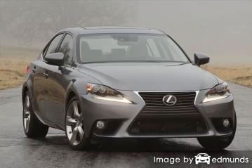 Insurance rates Lexus IS 350 in New Orleans