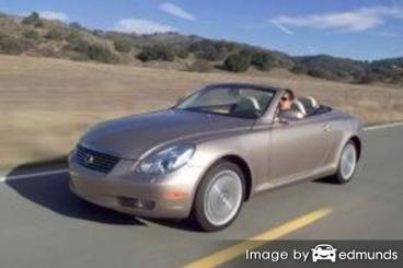 Insurance rates Lexus SC 430 in New Orleans
