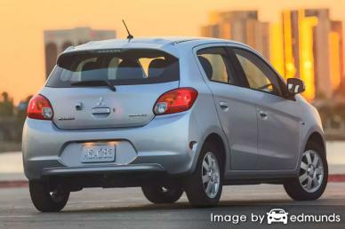 Insurance rates Mitsubishi Mirage in New Orleans