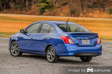 Insurance quote for Nissan Versa in New Orleans