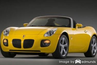 Insurance rates Pontiac Solstice in New Orleans
