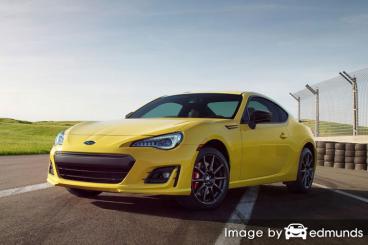 Insurance quote for Subaru BRZ in New Orleans