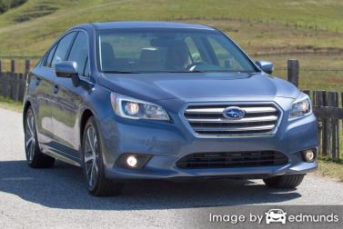 Insurance quote for Subaru Legacy in New Orleans