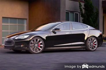 Insurance rates Tesla Model S in New Orleans