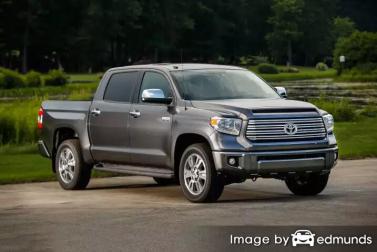 Insurance rates Toyota Tundra in New Orleans