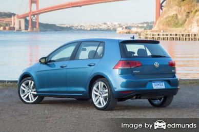 Insurance quote for Volkswagen Golf in New Orleans